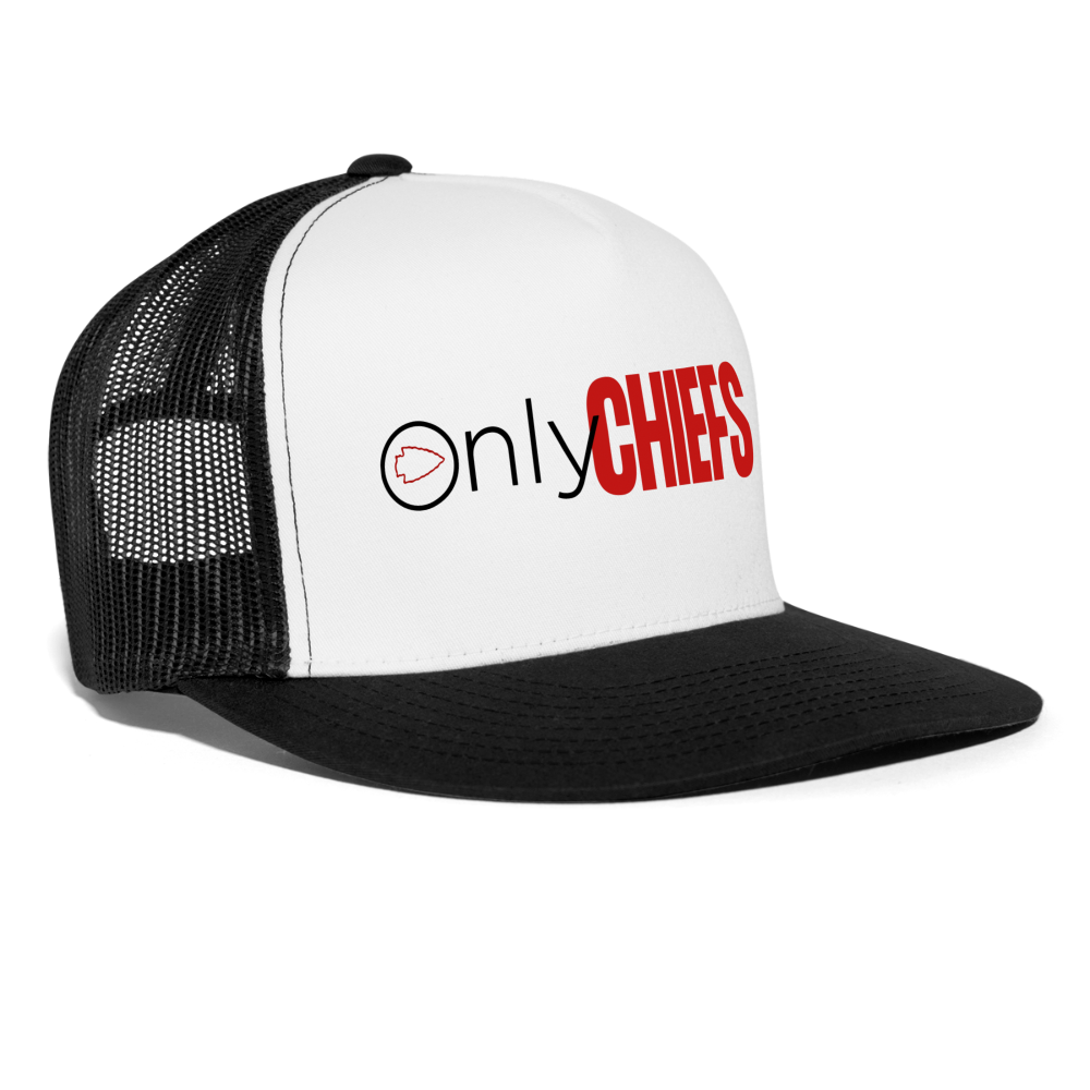 Only Chiefs Trucker Cap - white/black