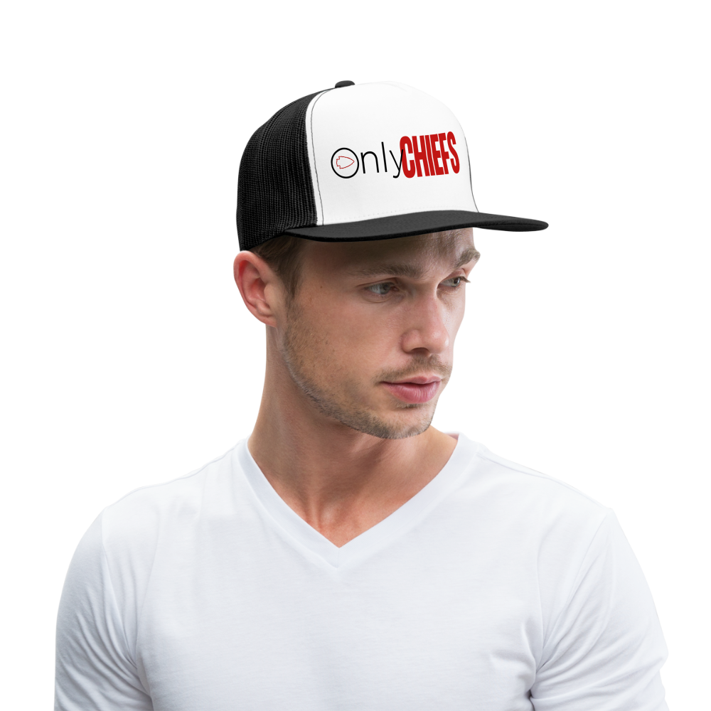 Only Chiefs Trucker Cap - white/black