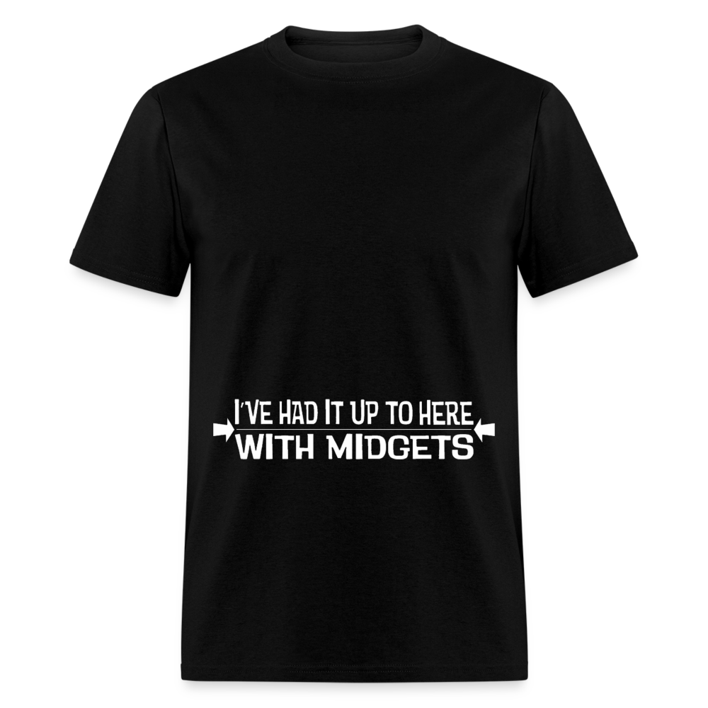 Short Attention Unisex Classic T-Shirt - black