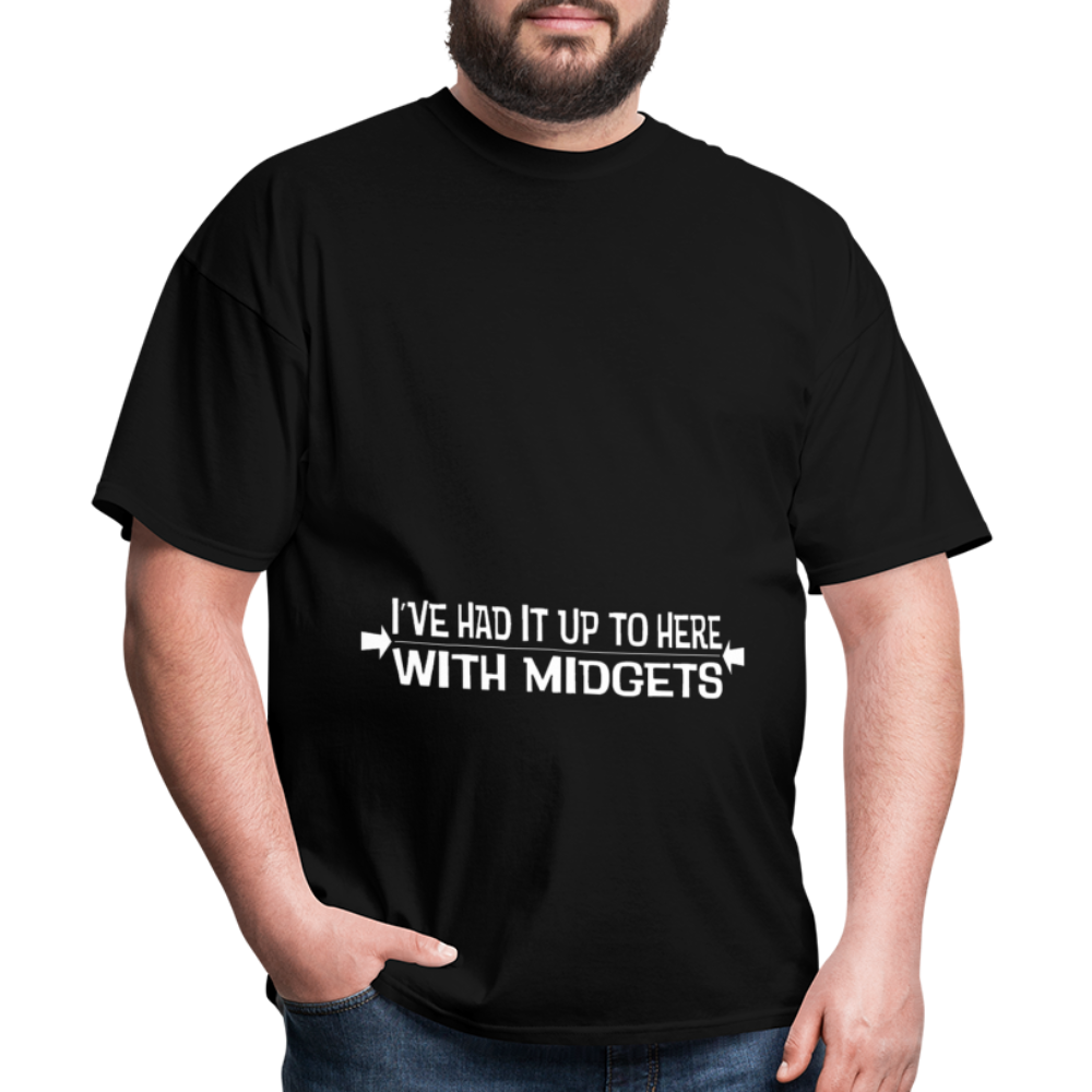 Short Attention Unisex Classic T-Shirt - black