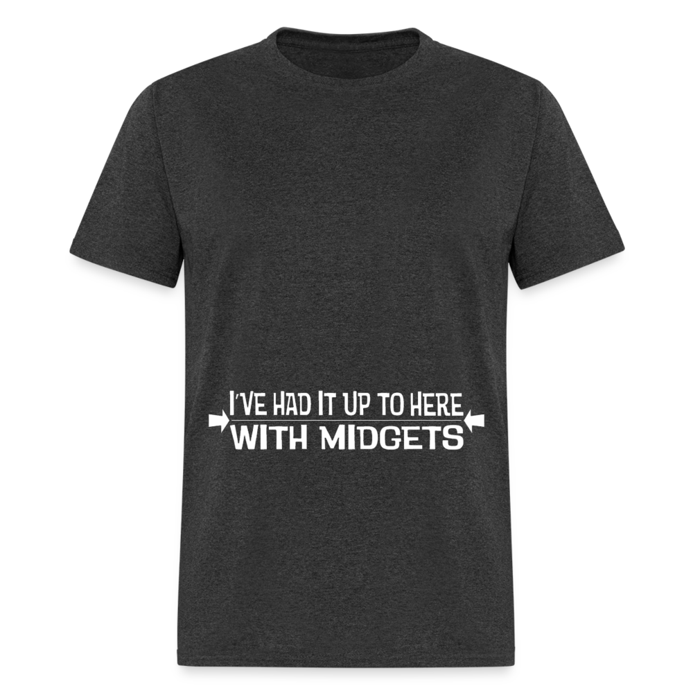 Short Attention Unisex Classic T-Shirt - heather black