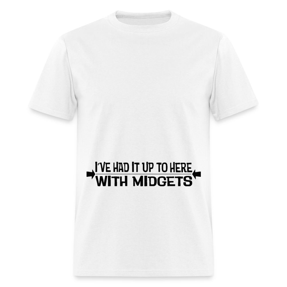 Short attention Unisex Classic T-Shirt - white