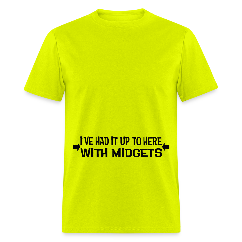 Short attention Unisex Classic T-Shirt - safety green