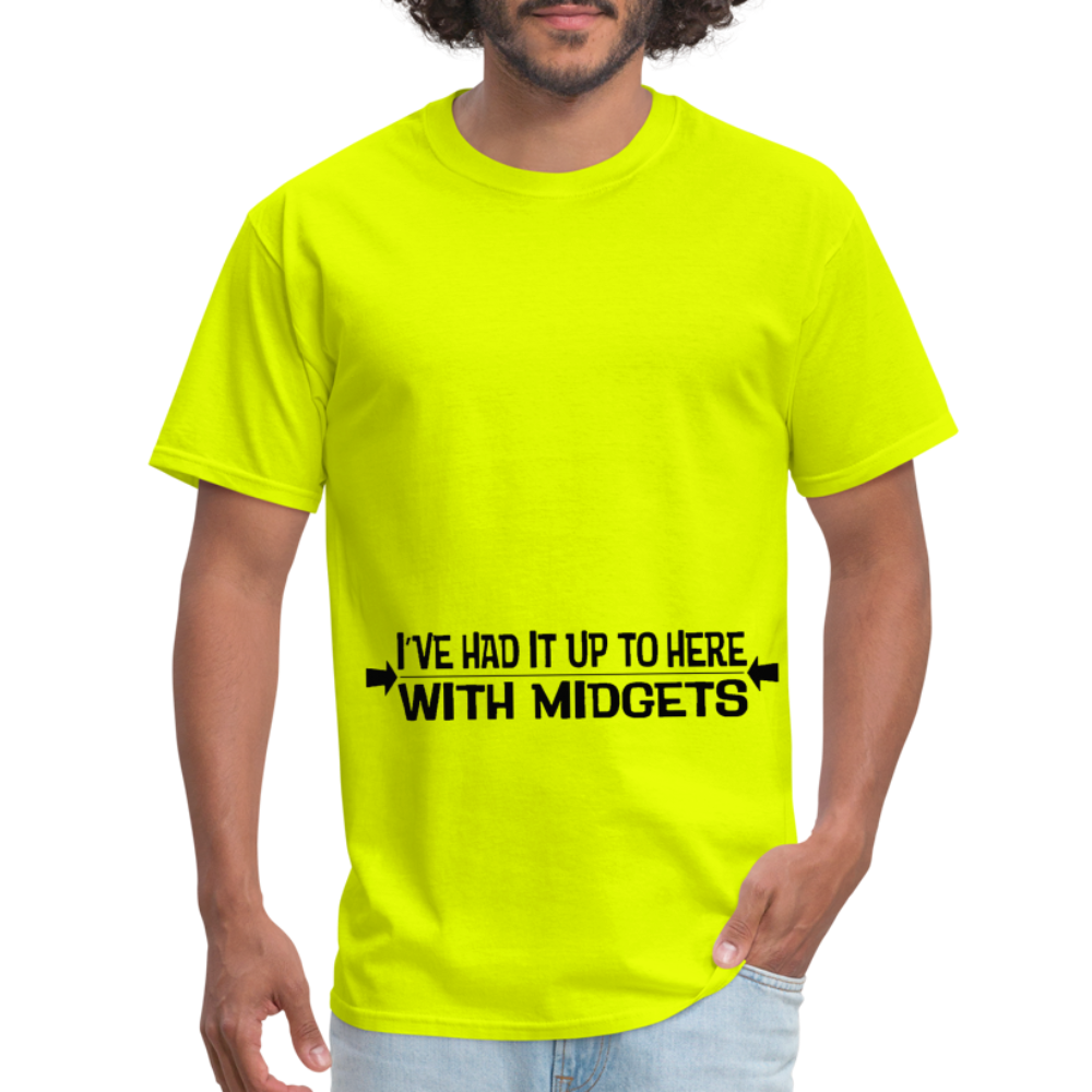 Short attention Unisex Classic T-Shirt - safety green
