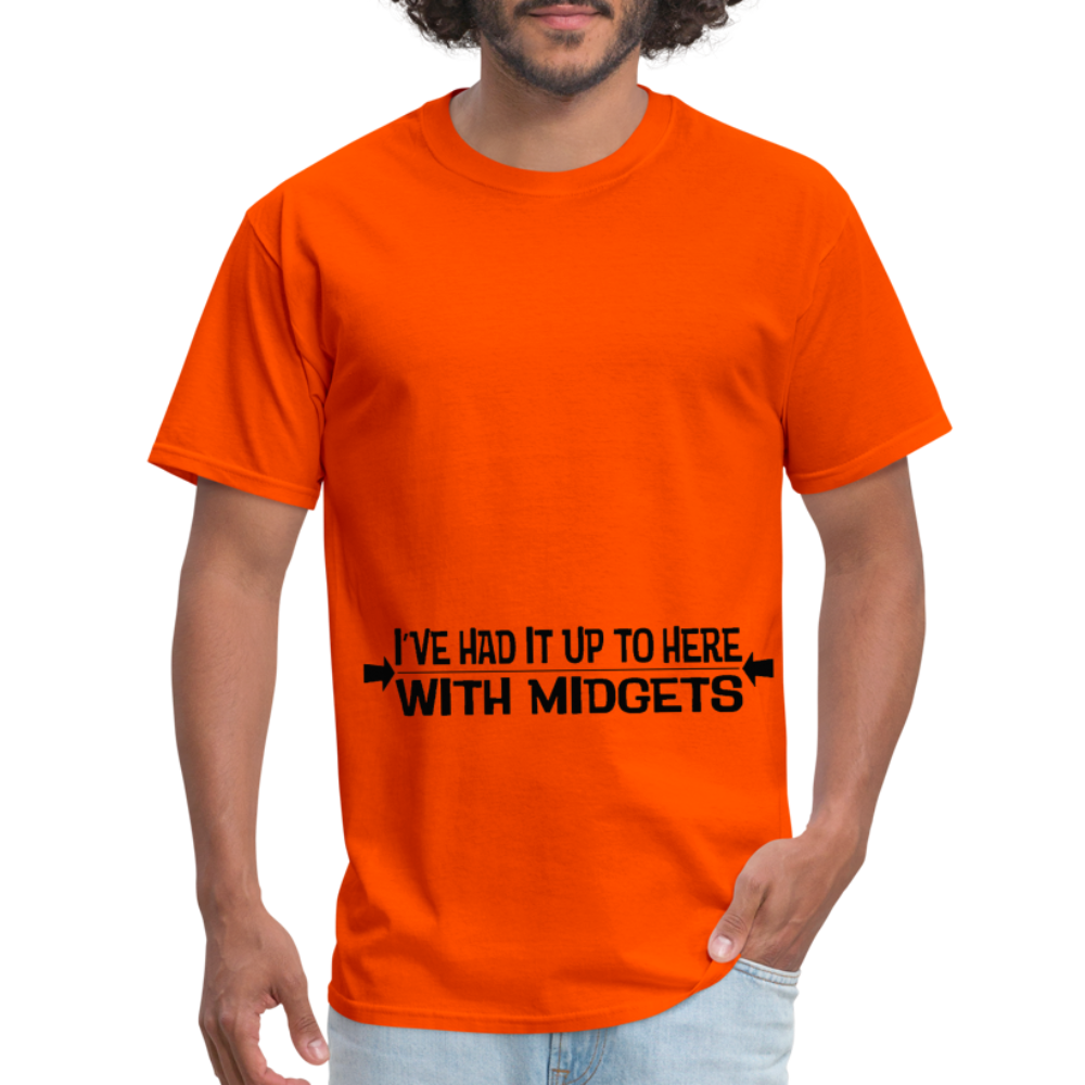 Short attention Unisex Classic T-Shirt - orange
