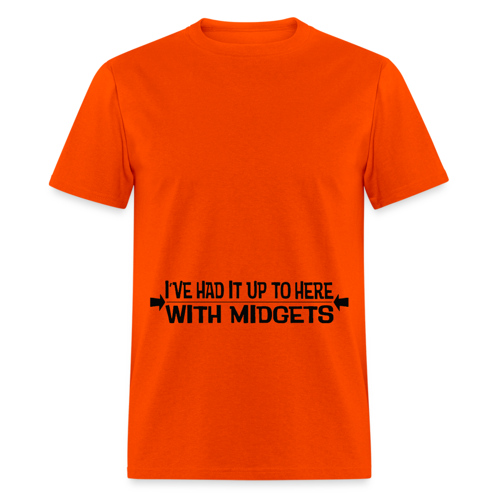 Short attention Unisex Classic T-Shirt - orange