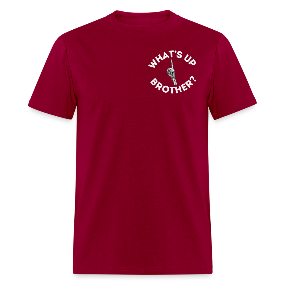 What’s up brother Unisex Classic T-Shirt - dark red