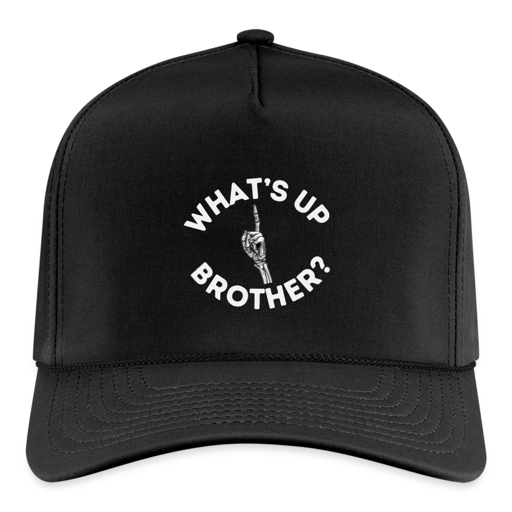 What’s up Brother Rope Cap - black/black