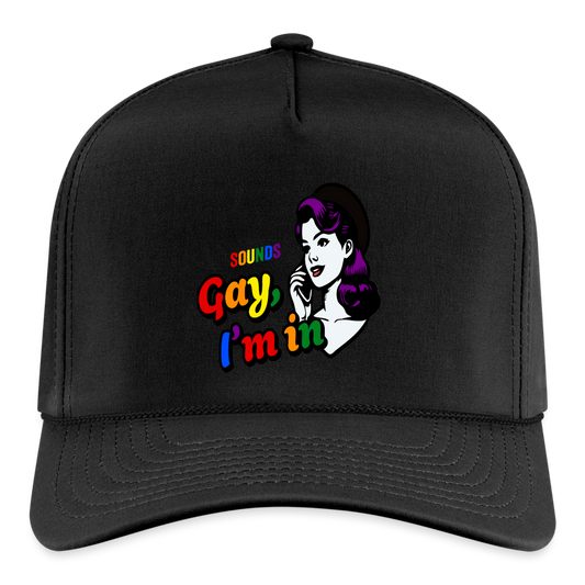 Sounds Gay Rope Cap - black/black