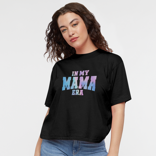 Mama Era Women's Boxy Tee - black