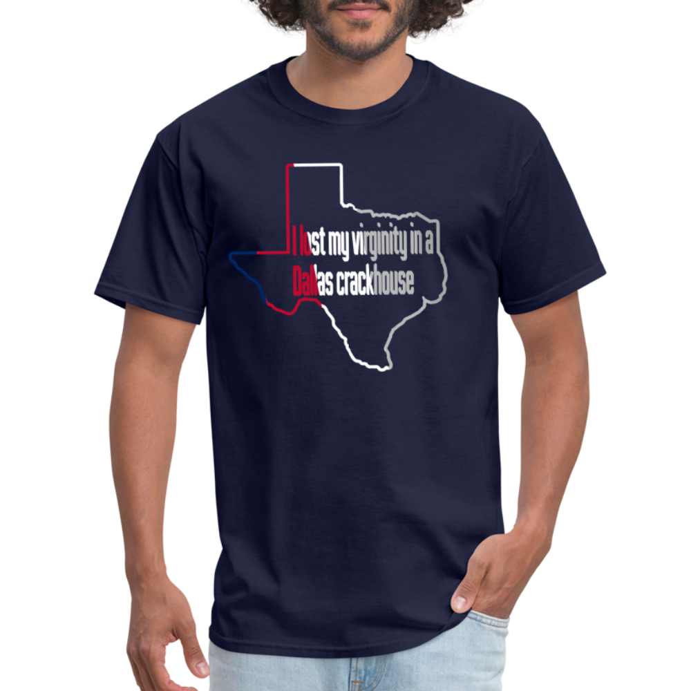 Virginity In Dallas Classic T-Shirt - navy