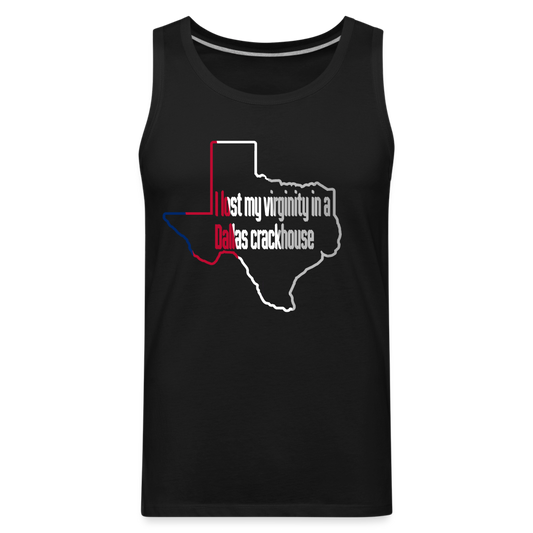Dallas Virginity Men’s Premium Tank - black