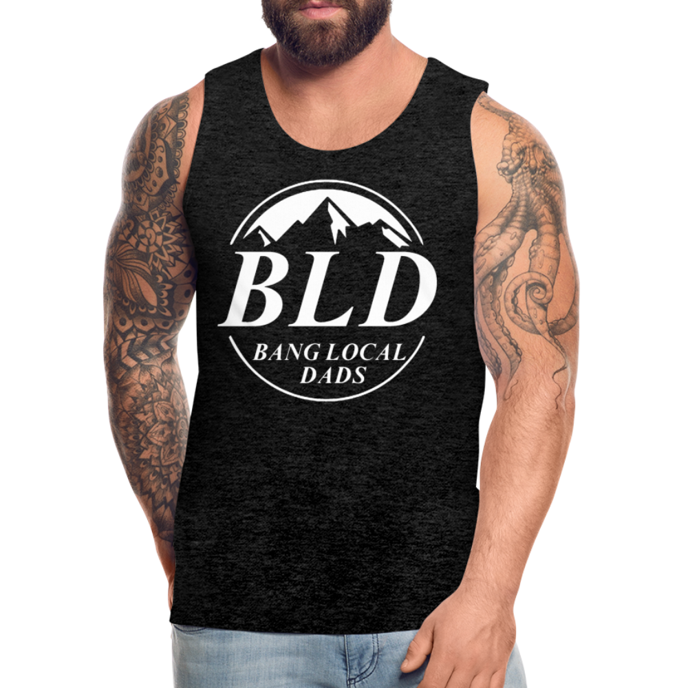 BLD OnlyDads Men’s Premium Tank - charcoal grey