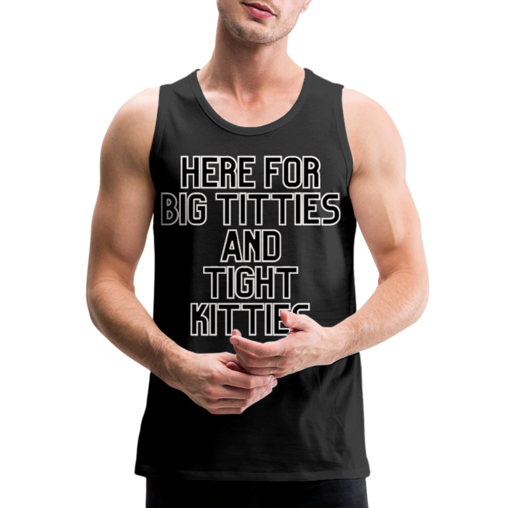 Funny Men’s Premium Tank - black