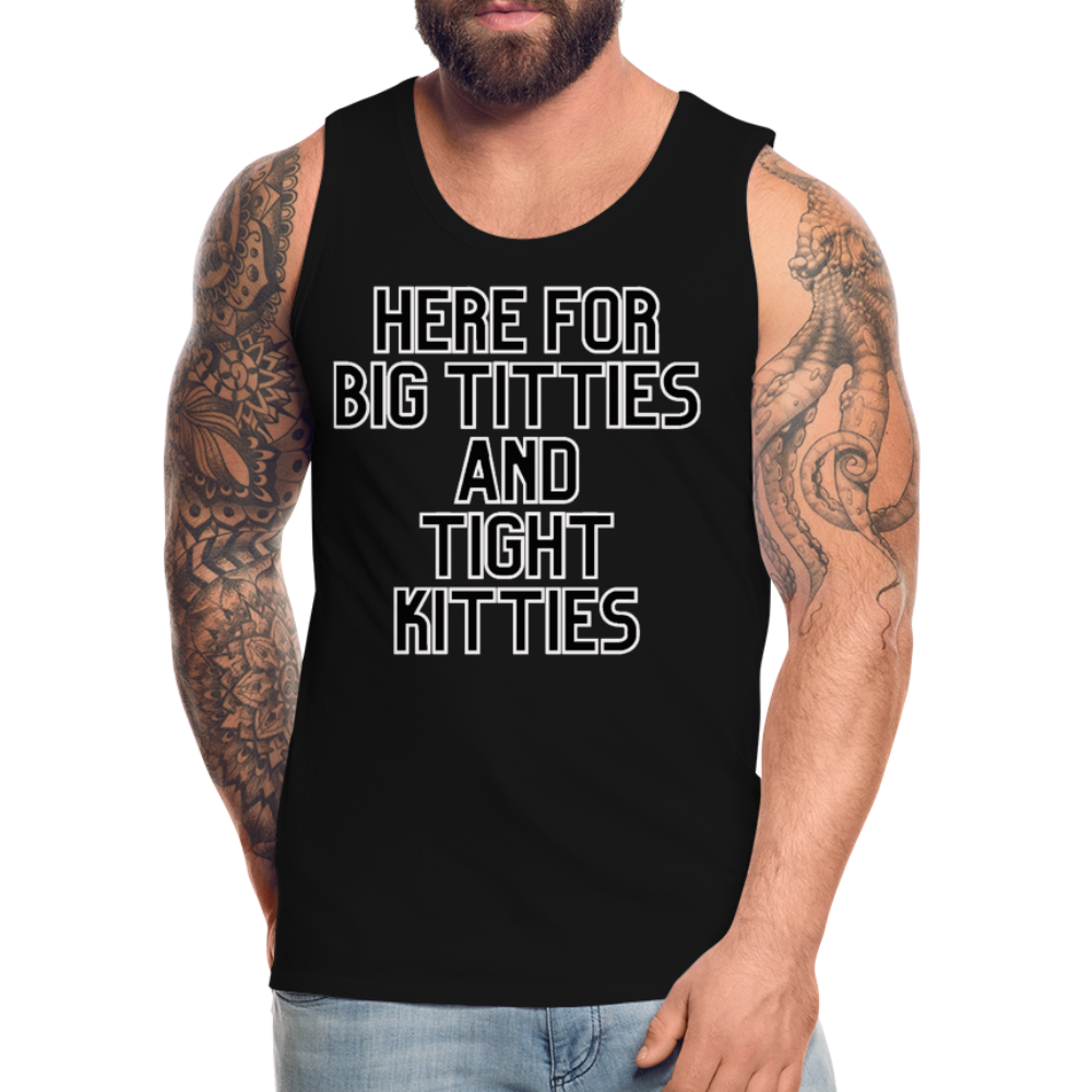 Funny Men’s Premium Tank - black