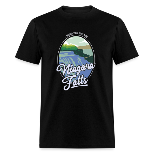 Niagara Falls funny T-shirt - black