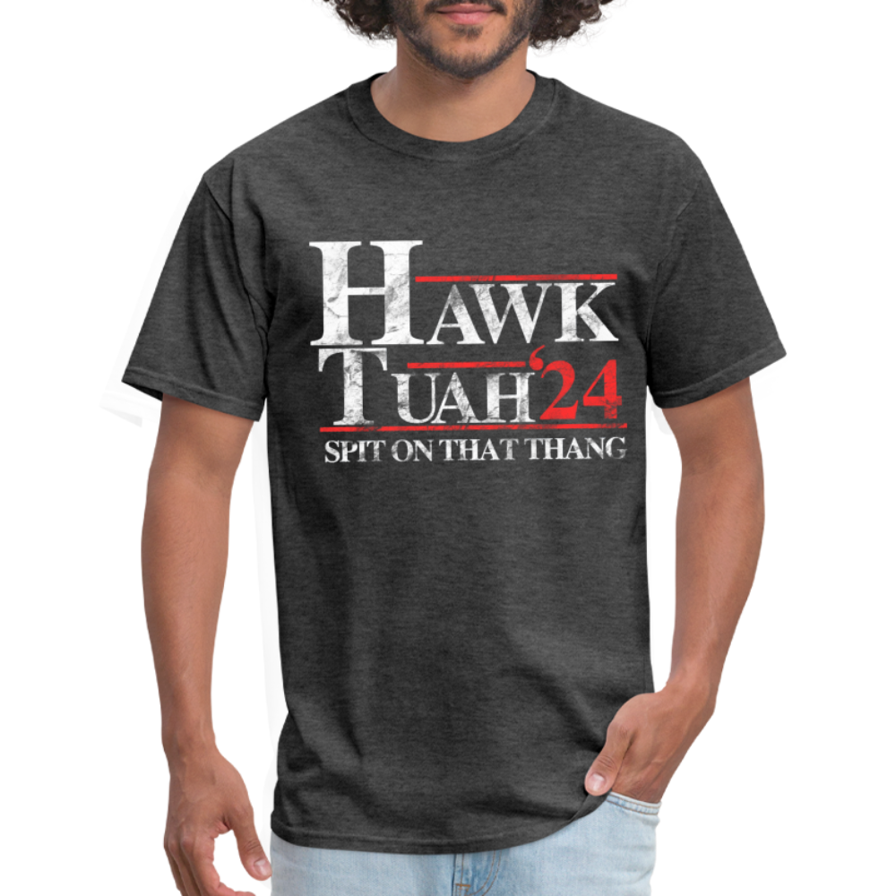 Hawk Tuah funny Unisex Classic T-Shirt - heather black