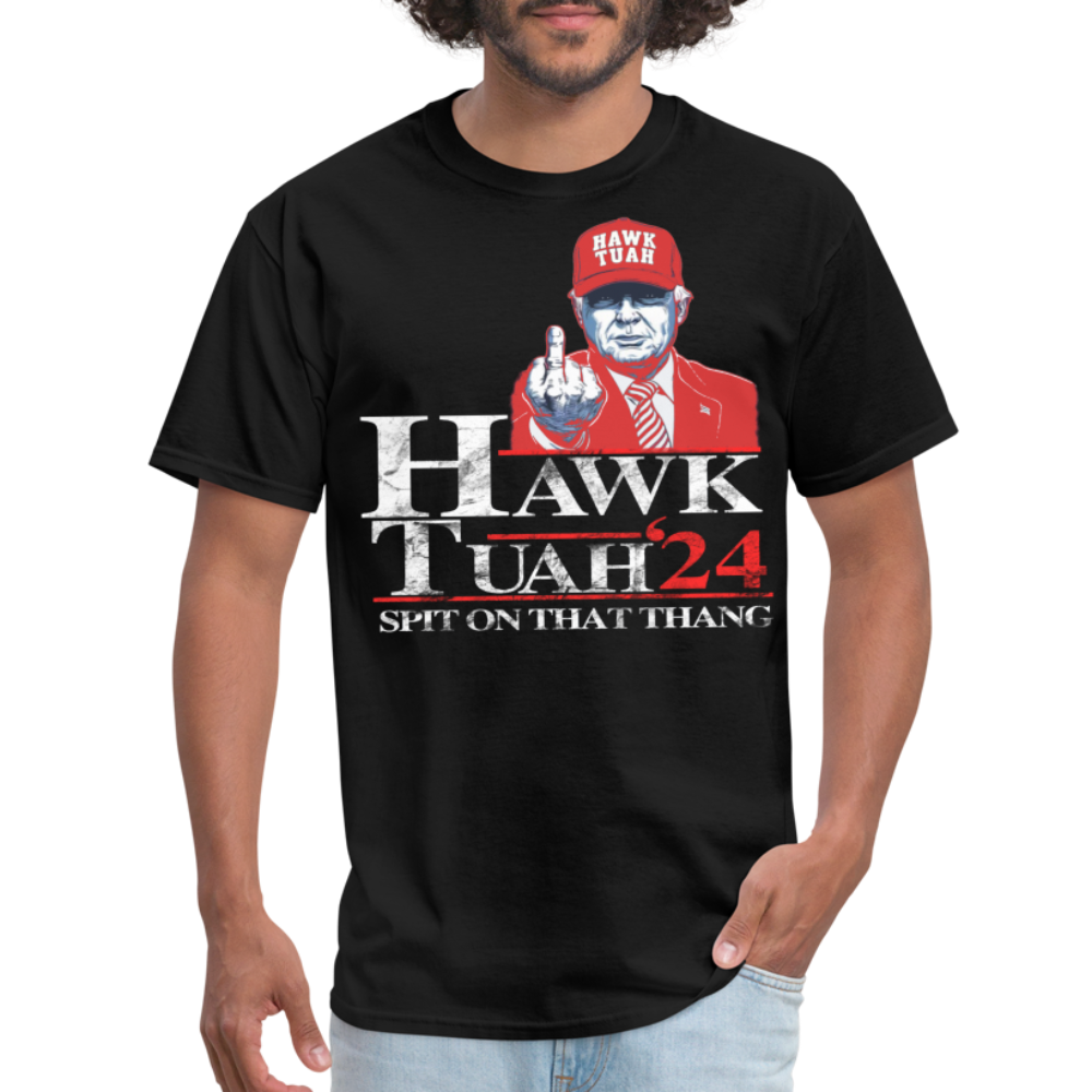 Hawk Tuah Republican Unisex Classic T-Shirt - black