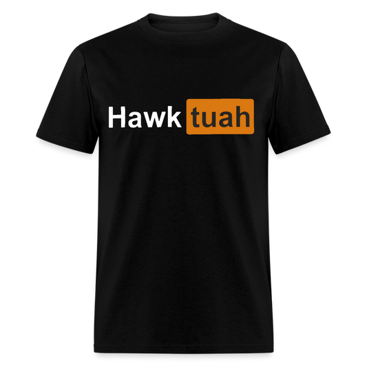 Hawk Tuah hub funny Unisex Classic T-Shirt - black